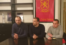 (ФОТО) Новиот началник на СВР Скопје води состанок на општински комитет на ВМРО-ДПМНЕ