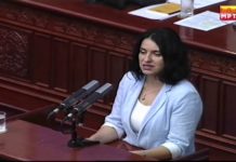 Вмровската пратеничка од Кр.Паланка, Слаѓана Митовска гласала СЕВЕРНА Македонија да стои во насловот на Законот за служба во Армијата