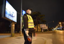 42 прекршувања на забраната за движење, 521 санкција за неносење маска