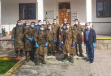 По иницијатива на градоначалникот, младите социјалдемократи од Свети Николе извршија дезинфекција на сите колективни станбени згради