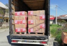 Нови 1.000 хумантирани пакети помош за социјално ранливите граѓани на Куманово од семејството Заеви