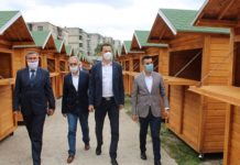 Мицевски: Нови 120 покриени продажни места, 30 дрвени куќички, 20 разладни витрини на зелениот пазар во Крива Паланка