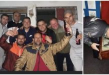 (ФОТО) Благојче Димсоски, заменик командир во ПС Крушево и кадар на Чулев, вчера наместо да ги спроведува, ги прекршува сите заштитини мерки?!
