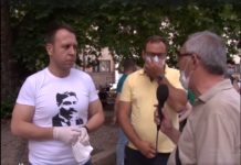 (ВИДЕО) Еве и Јанушев да ви каже како не треба, од заштита има само “отсјај” на рацете?!