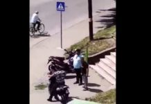 (ВИДЕО) Зошто Шогунот, истакнат активист на ВМРО-ДПМНЕ од Битола, на ден на гласање е во кавга со Ромите од Јени Маало?!