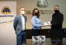 „Макпетрол“ АД Скопје донираше таблети за ученици во основни училишта