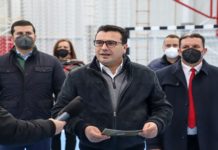 Заев: По повеќе од 10 години учениците од ОУ „Вера Јоциќ“ во населба Хиподром добија современа спортска сала