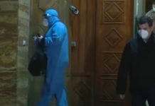 Пратениците на ВМРО-ДПМНЕ цел ден го оставиле Мицевски во скафандер, а без вода