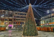 Крива Паланка блесна во новогодишен сјај