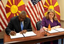 САД и Северна Македонија потпишаа 10-годишен план за соработка во одбраната