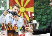 Македонскиот штанд со најголем број винарии изложувачи на саемот Винска Визија на Отворен Балкан
