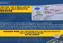 МВР со апел: Еве до кога треба да ги промените возачките дозволи