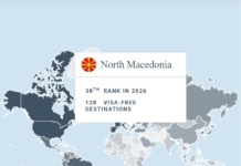 Објавени најмоќните пасоши за 2026, Сингапур на врвот – Македонија со напредок